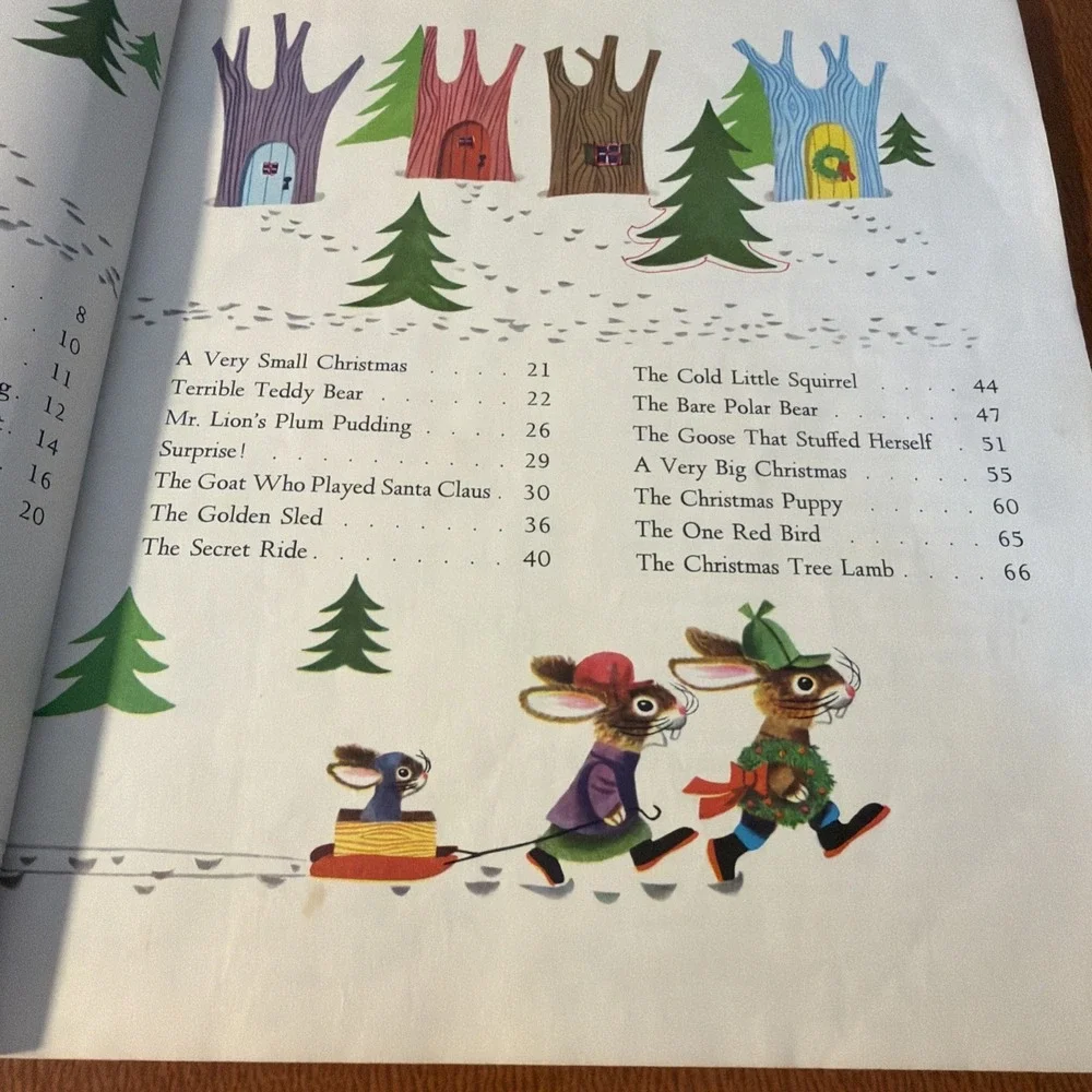 The Animals' Merry Christmas by Richard Scarry (1972, Paperback) Golden Book